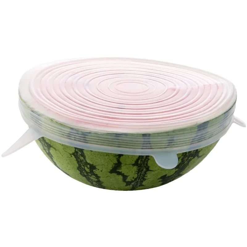 Reusable Silicone Stretchable Lids